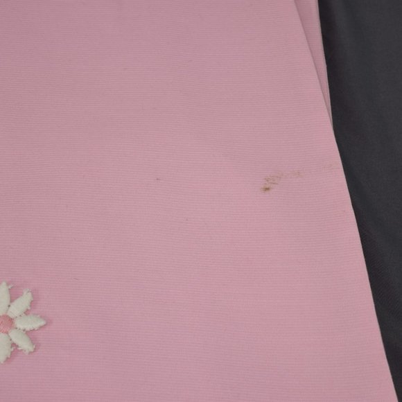 60s Maxi Fish Net Train Evening Gown Prom Dress Barbie Pink Handmade Vintage XS - Picture 13 of 16